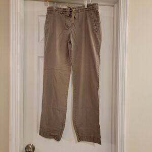 J. Crew Cotton Drawstring Pants Size 6